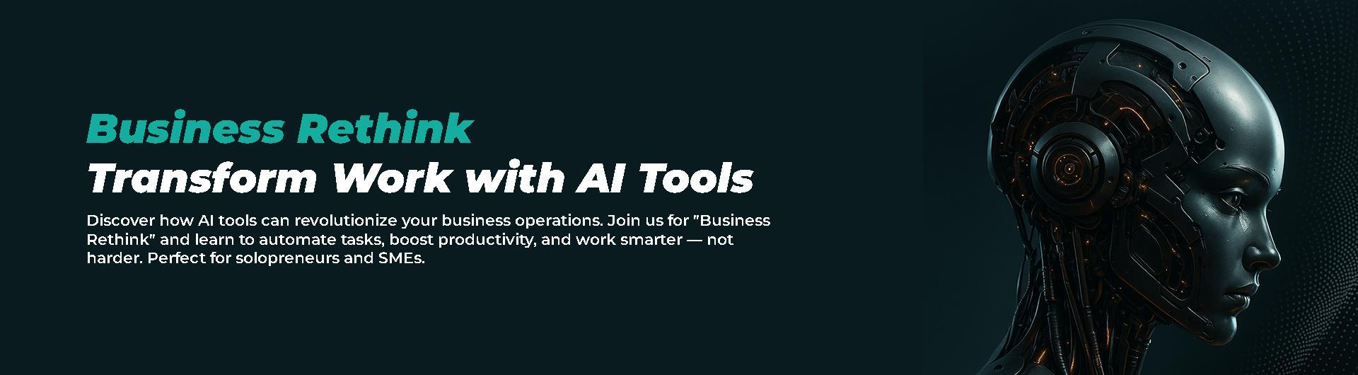 Business Rethink, Transform Work with AI Tools